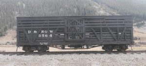 D&RGS 5564 restored in Silverton CO. in fall of 2015.